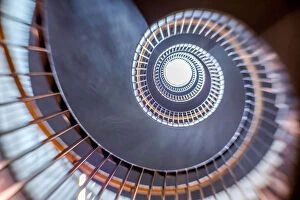 Images Dated 17th May 2013: Shot Out of A Canon - Spiral Staircase
