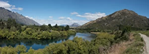Images Dated 9th March 2015: Shotover river landscape, New Zealand