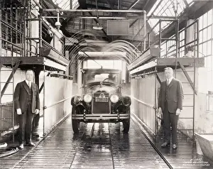 Hose Prints: Shower Bath at World's First Car Wash