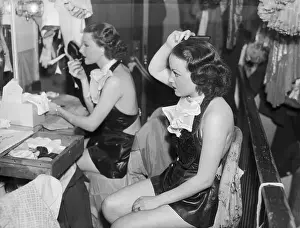 Showgirls in Dressing Room