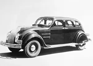 Sedan Prints: Showroom Display of Early Chrysler Sedan
