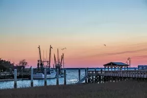 Images Dated 2nd February 2017: Shrimping Boats at Shem Creek