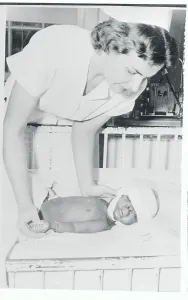 Memphis Prints: Siamese Twin Claudette Miller After Separation
