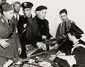Huty32306 Prints: Sicilians Turning In Their Weapons