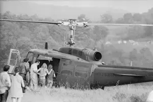 Woodstock Music Festival Prints: Sick Woodstock Festival Fans Evacuated