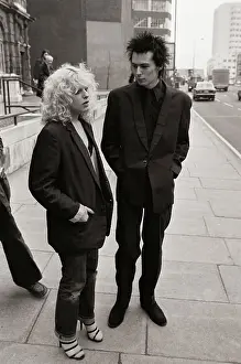 Girlfriend Prints: Sid Vicious And Girlfriend Nancy Spungen