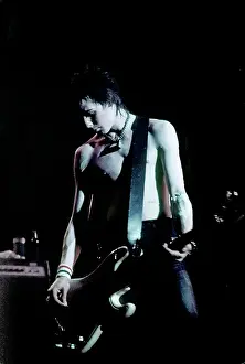 Sid Vicious Performs At The Sex Pistols Last Concert