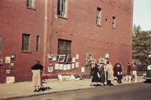 Huty18535 Prints: Sidewalk Art Gallery