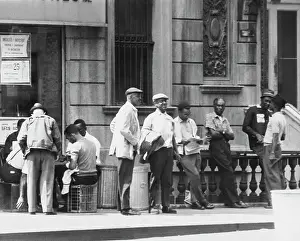 Huty28224 Prints: Sidewalk Life, Harlem