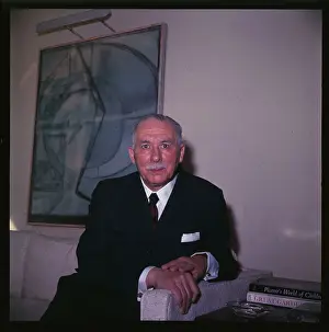 Sidney Farber Sitting by Portrait