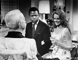 Ethnic Diversity Prints: Sidney Poitier And Katherine Houghton
