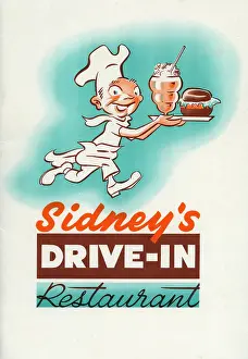 Snack Prints: Sidney's Drive-In Restauarnt