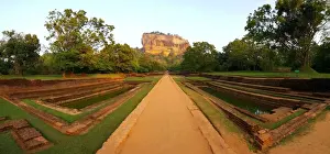 Pond Prints: Sigiriya Rock, Sri Lanka (Unesco world heritage site)