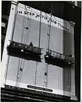 Billboard Prints: Sign Painters on Hoists