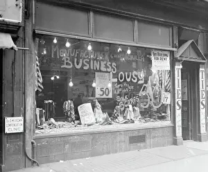 Sign in Tie Store, Business is Lousy