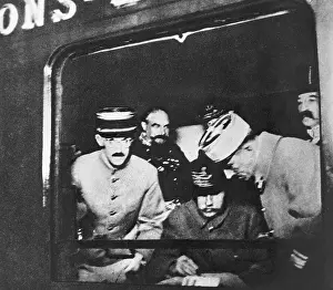 Signing of the Armistice in 1918