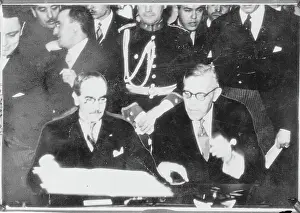 Signing of Bolivia-Paraguay Treaty