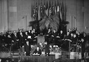 Signing NATO Agreement