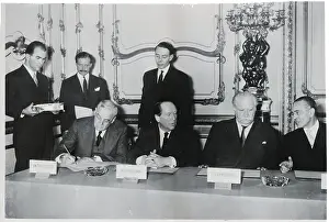 Luxembourgian Prints: The Signing Of The Nine Power Pact