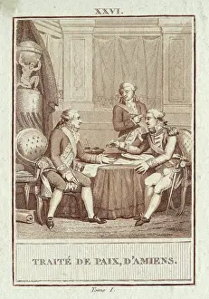 Diplomat Prints: Signing Of The Treaty Of Amiens