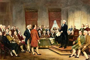 Oil Painting Prints: Signing of the United States Constitution
