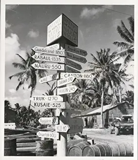Signpost With Directional Arrows