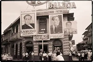 Panama Prints: Signs for Presidential Candidates in Panama
