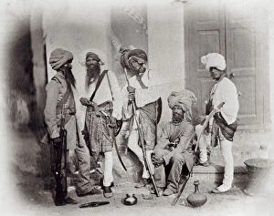 Felice Beato (1832-1909) Gallery: Sikh Sappers