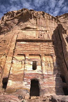 Images Dated 29th February 2008: Silk Tomb in Petra