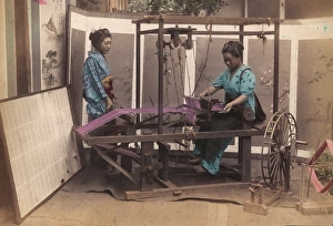 Images Dated 4th October 2006: Silk Weavers