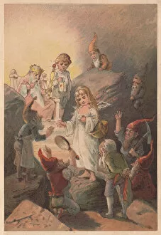 Images Dated 30th October 2017: The Silver Child (Das Silberkindchen), lithograph, published in 1891