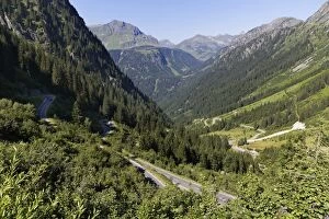 Mountain Road Collection: Silvretta High Alpine Road, Montafon, Vorarlberg, Austria