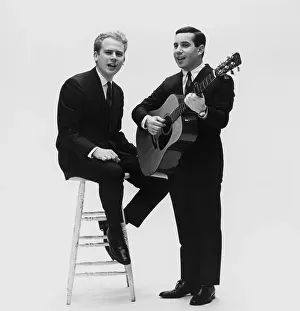 Simongarfunkelmoa Prints: Simon & Garfunkel Publicity Still