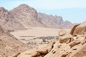 imageBROKER Collection Gallery: Sinai mountain range, Sinai Peninsula, South Sinai Governorate, Egypt