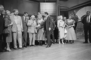 Sinatra Greets Khrushchev in Hollywood