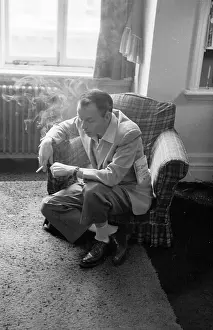 Cigar Prints: Sinatra Smoking
