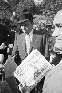 Abduction Prints: Sinatra Speaks To Press