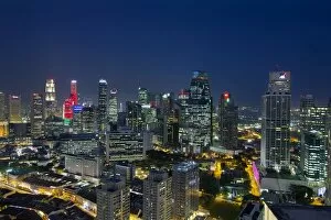 Images Dated 26th January 2012: Singapore cityscape