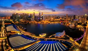 Images Dated 11th February 2017: Singapore panoramic