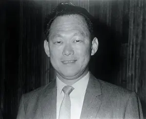 Singapore's Prime Minister Lee Kuan Yew
