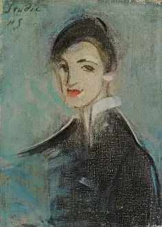 1910s Prints: Singer In Black