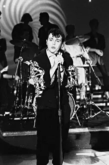 Singer Curt Smith of the rock band Tears for Fears