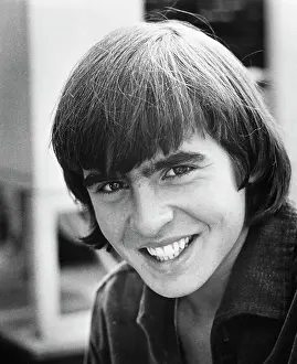 Singer Davy Jones of The Monkees