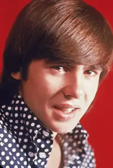 Material Prints: Singer Davy Jones From The Monkees