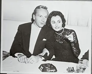 Singer Johnny Johnston and Wife Shirley at the Harwyn Club