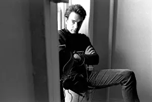 Singer-Songwriter Neil Diamond Poses In A New York Hotel Room