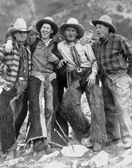Quartet Prints: Singing Cowboy Quartet