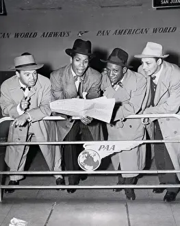 Tour Prints: Singing Group The Ink Spots Arrive