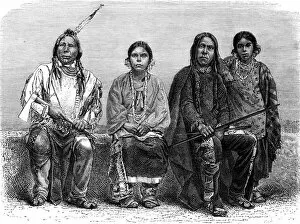 Wild West Gallery: Sioux men and women
