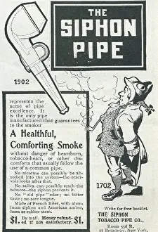 T1710655 Prints: Siphon Smoking Pipe